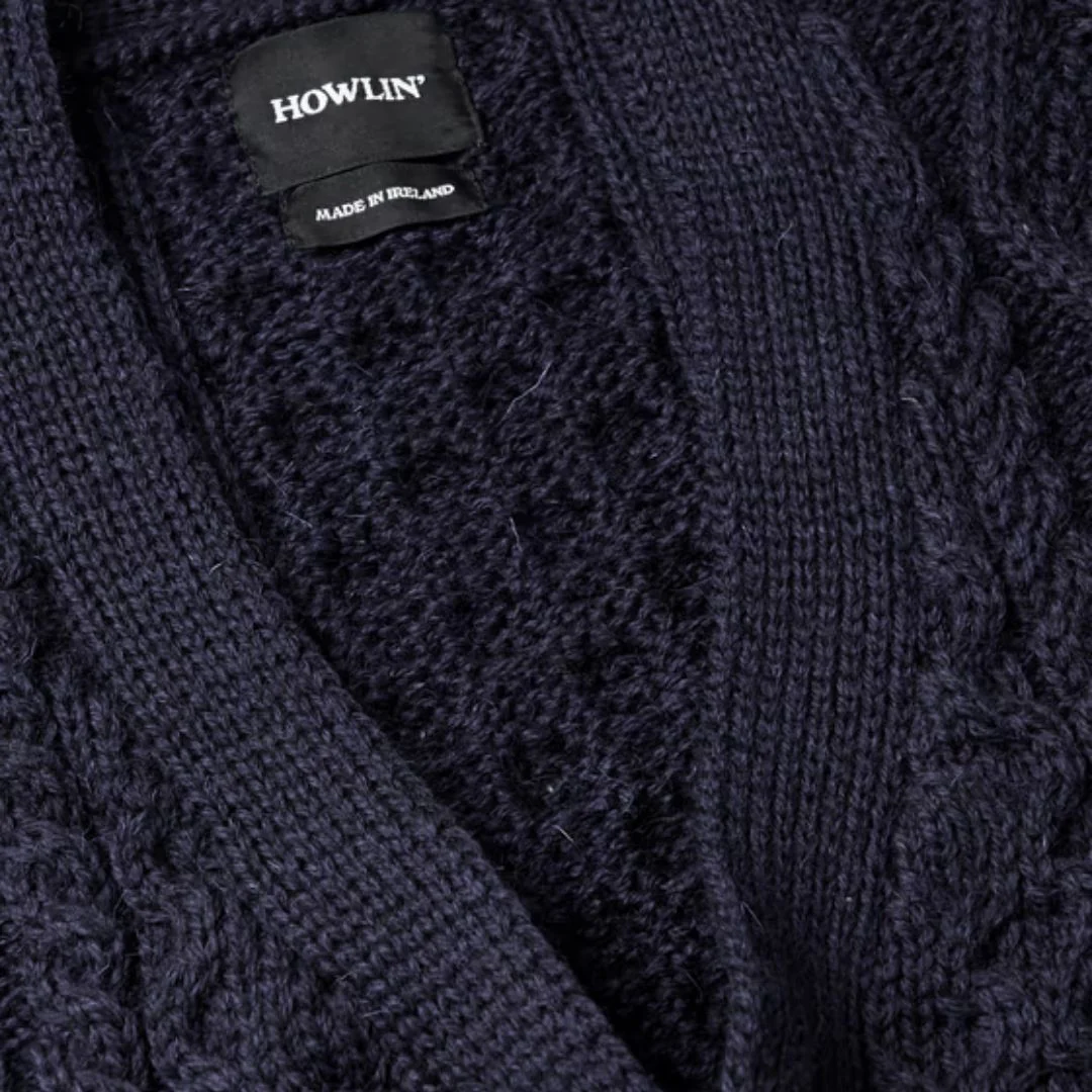 Blind Flowers Cardigan (Navy) - Image 2