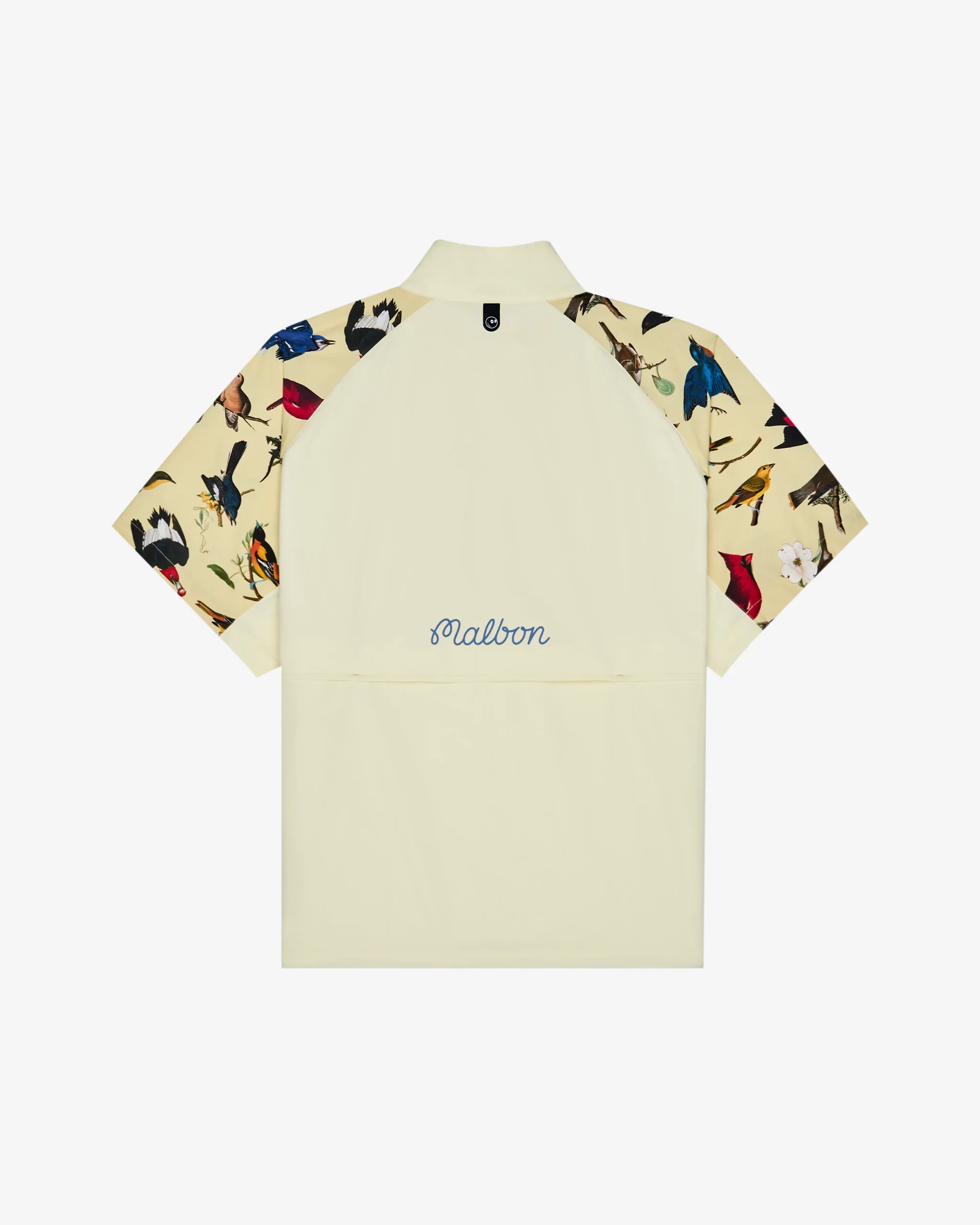 Blue Jay Windshirt (Soft Yellow Bird Print) - Image 5