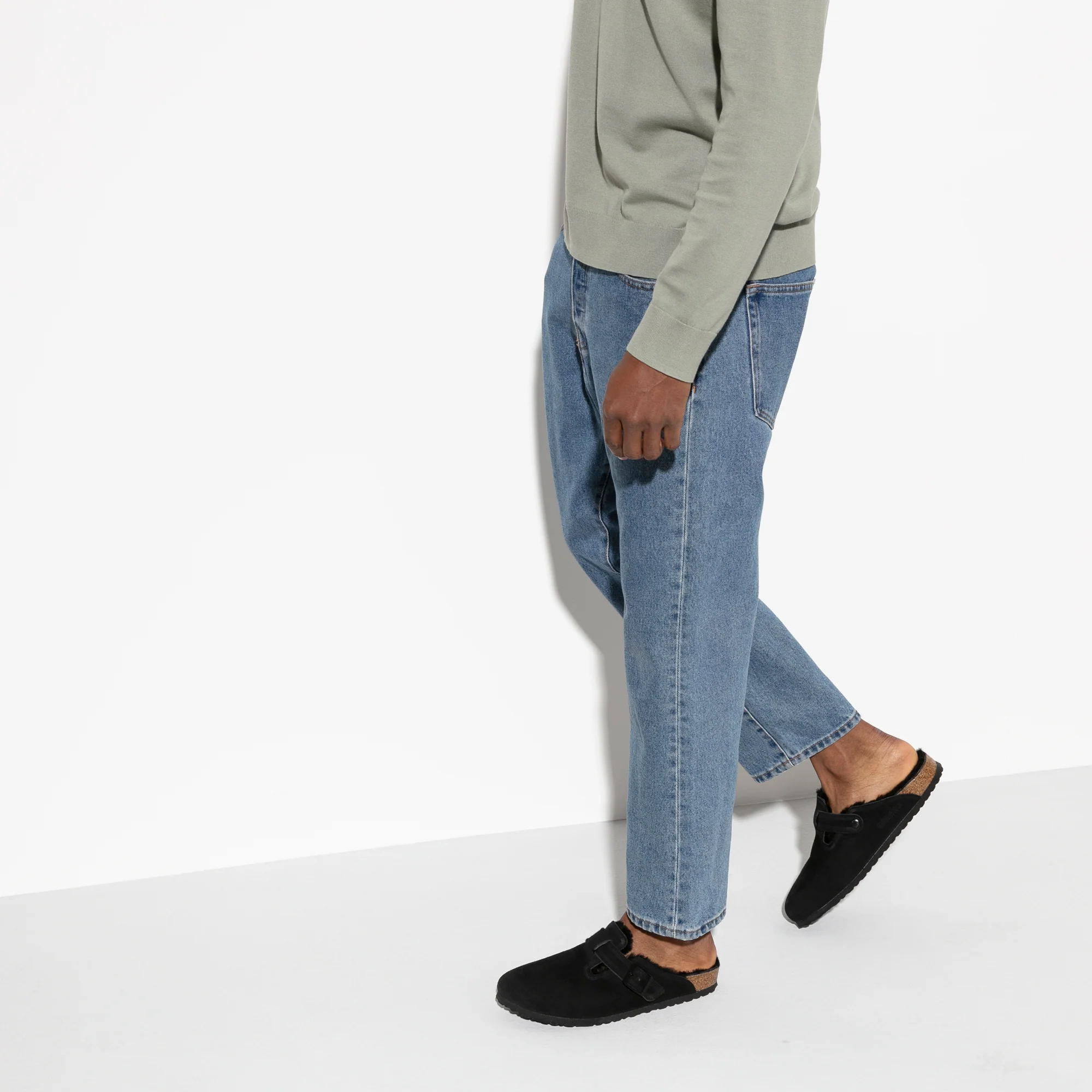 Boston Shearling Regular (Black) - Image 4