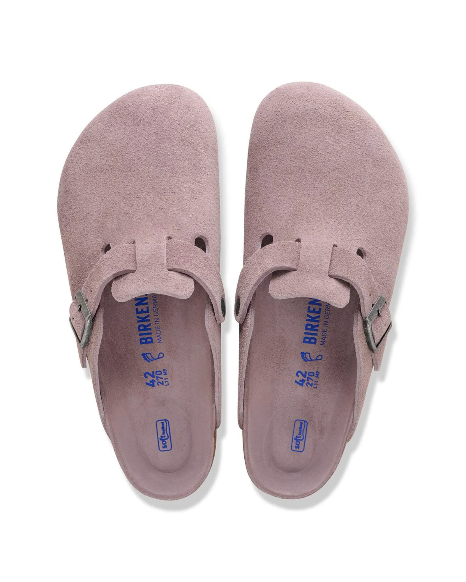 Boston Soft Footbed Suede Narrow (Faded Purple Tonal) - Image 2