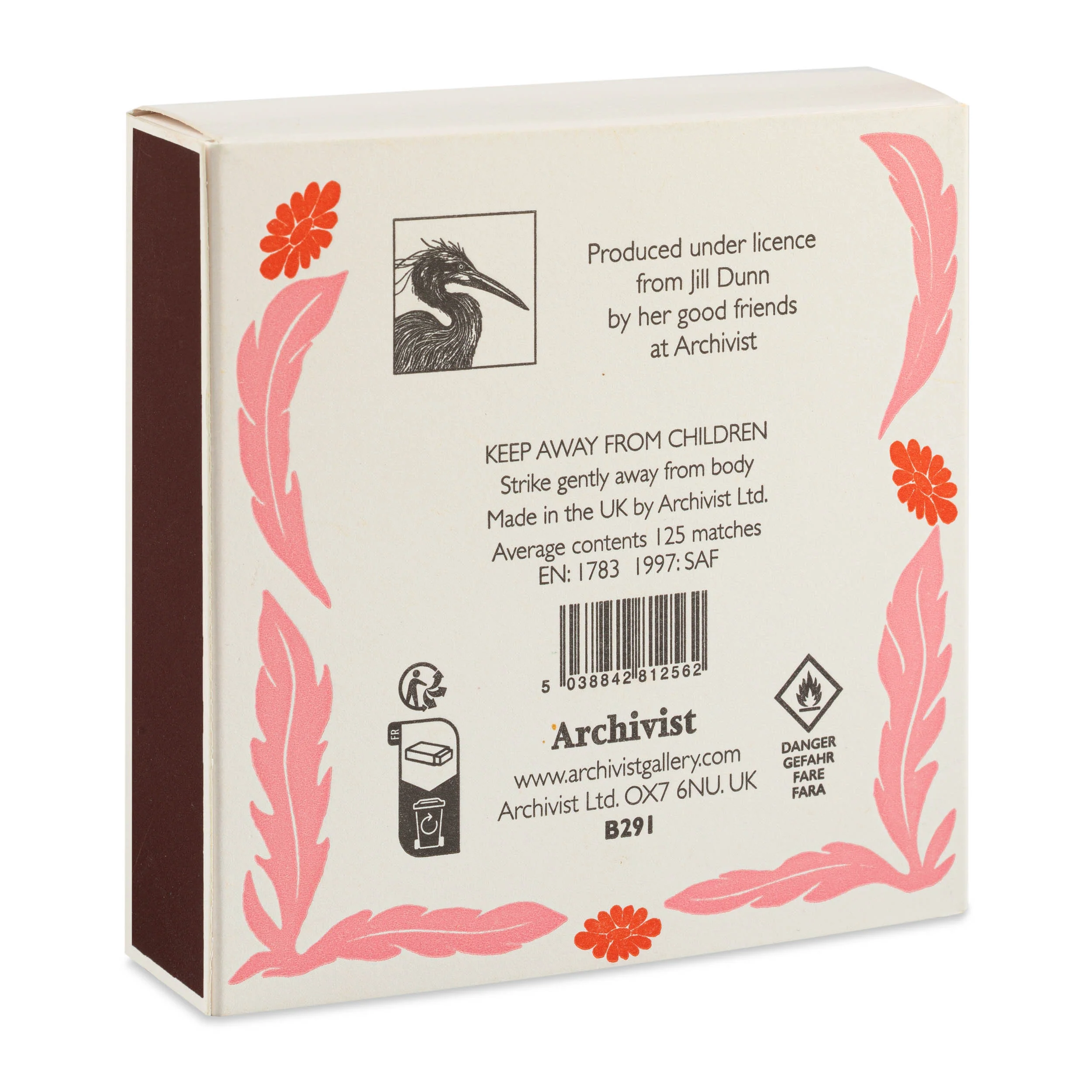 Botanical Heart Matchbox - Image 4