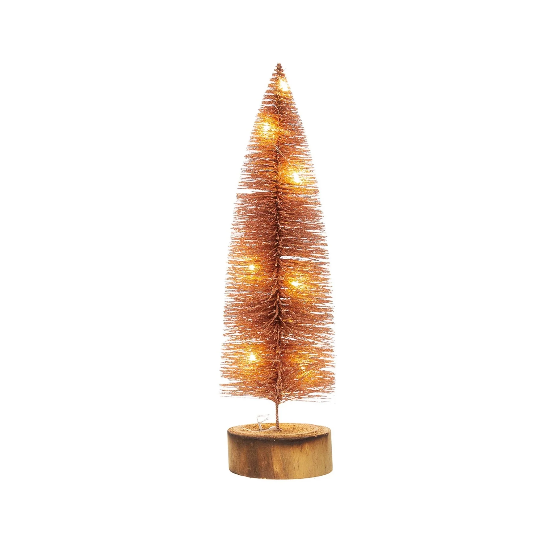 Light-Up Bottle Brush Tree (Assorted Colours) - Image 5