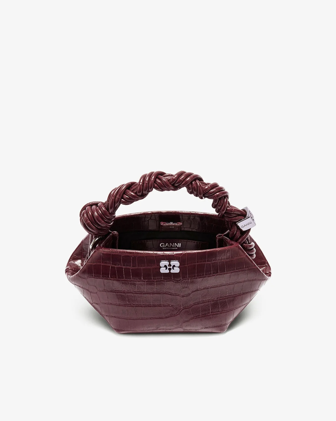 Bou Bag Mini Croco (Delicate Blue) - Image 3