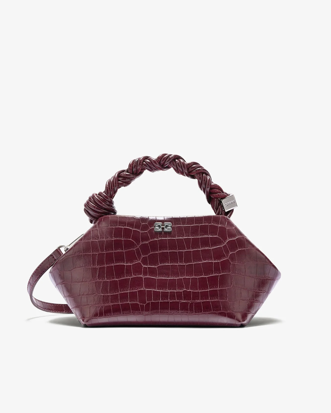 Bou Bag Small Croco (Burgundy)