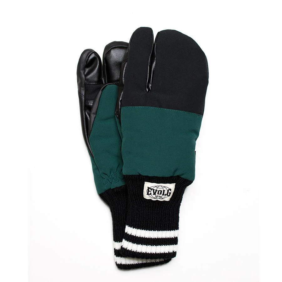 Boxer Leather Gloves (Black + Khaki)