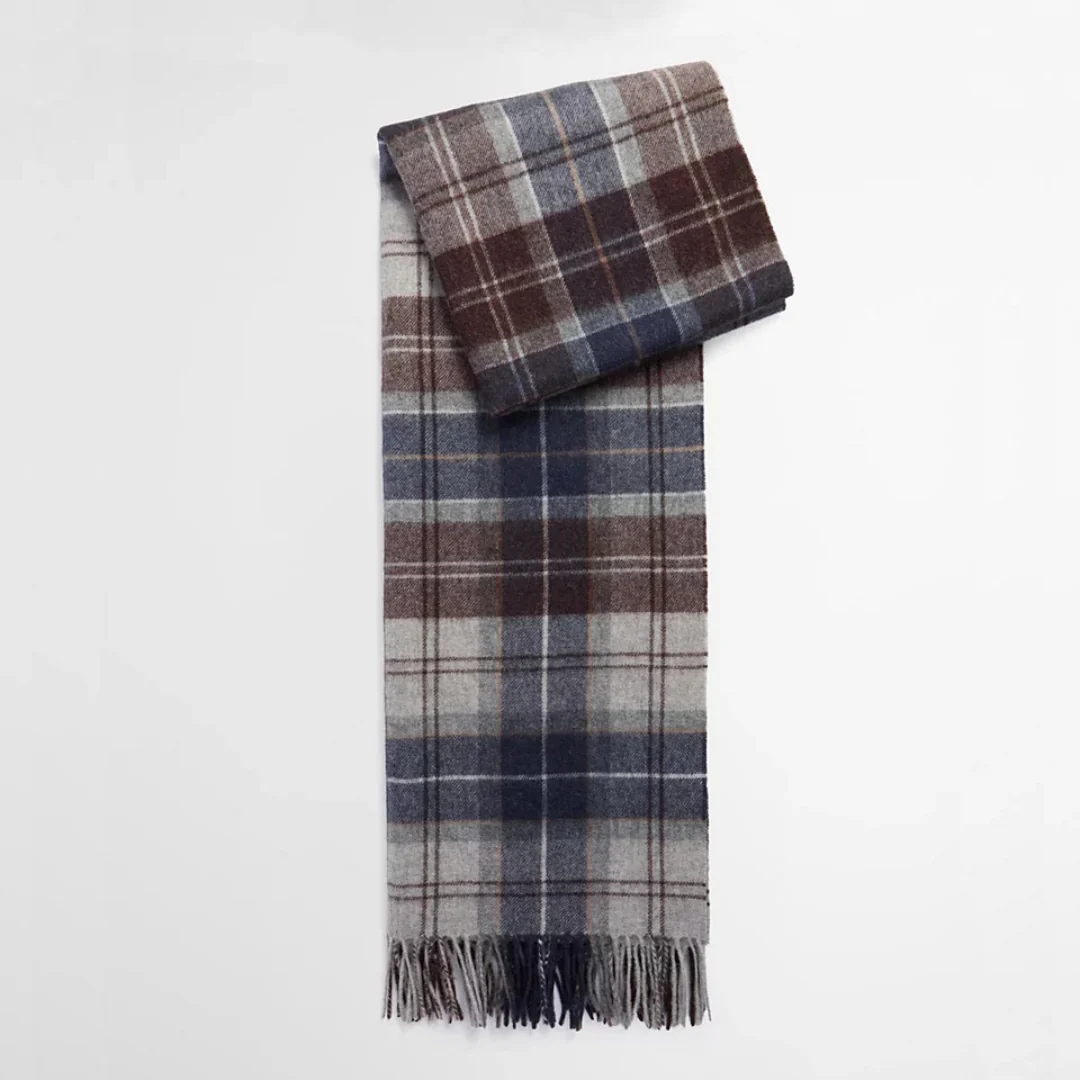 Brack Patchwork Tartan Wool Scarf