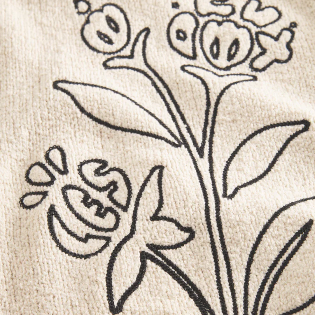 Brad Embroidery Cardigan (Ivory) - Image 6