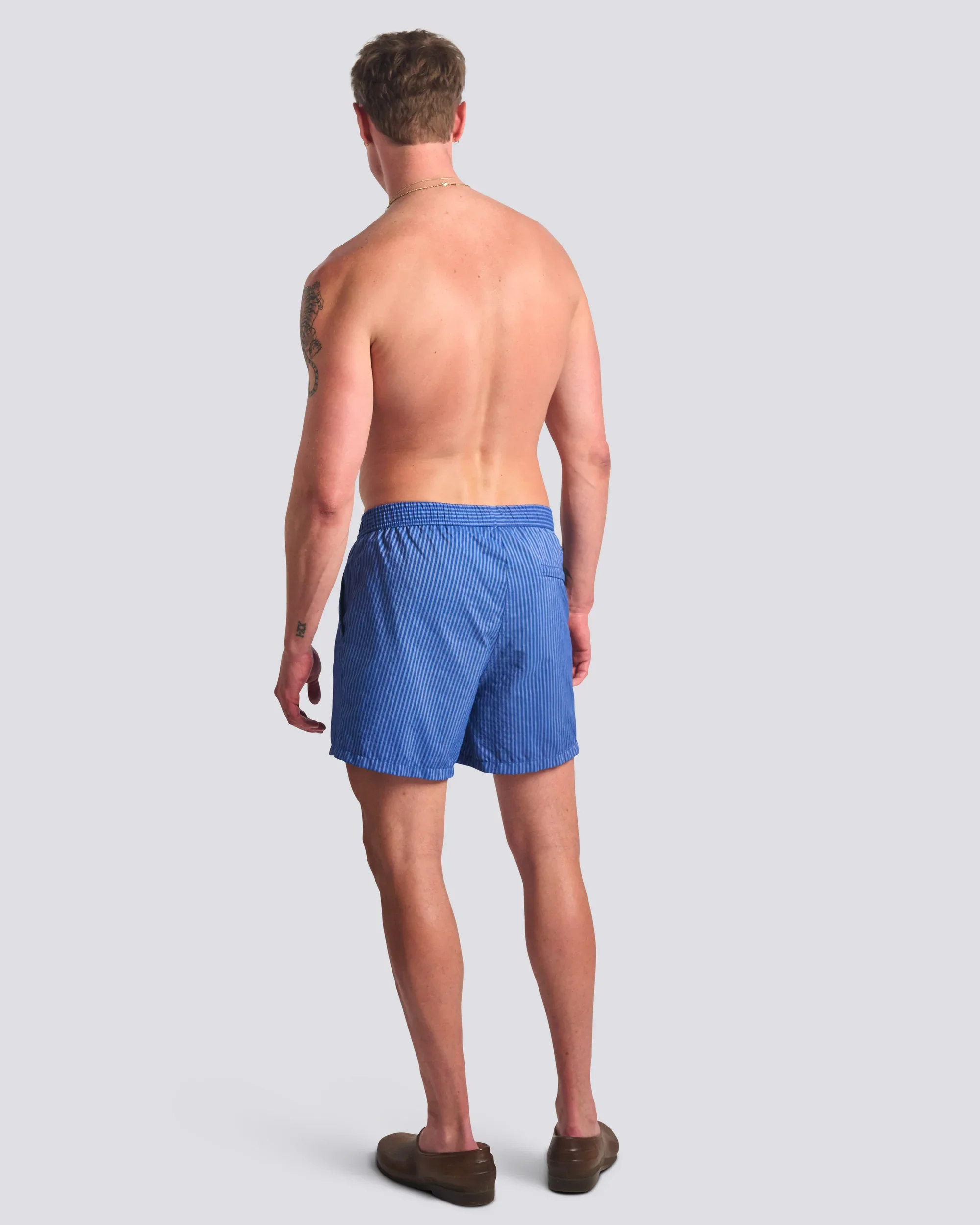 Brine Seersucker Modern Trunk (Navy) - Image 3
