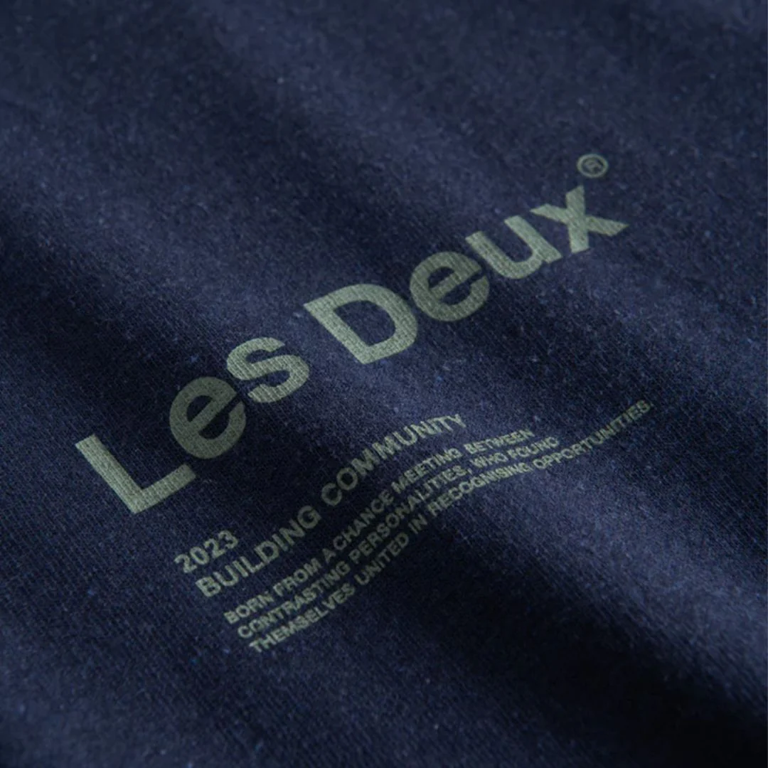 Brody T-Shirt (Dark Navy + Hegde Green) - Image 3