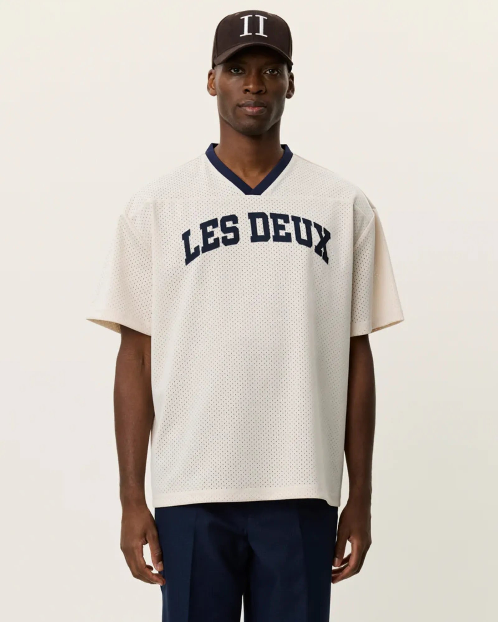 Bronson Mesh T-Shirt (Eggnog White)