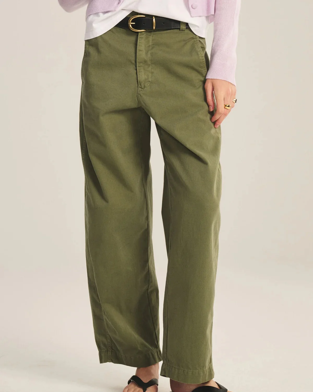 Brylie Sanded Twill Pant (Axe) - Image 2
