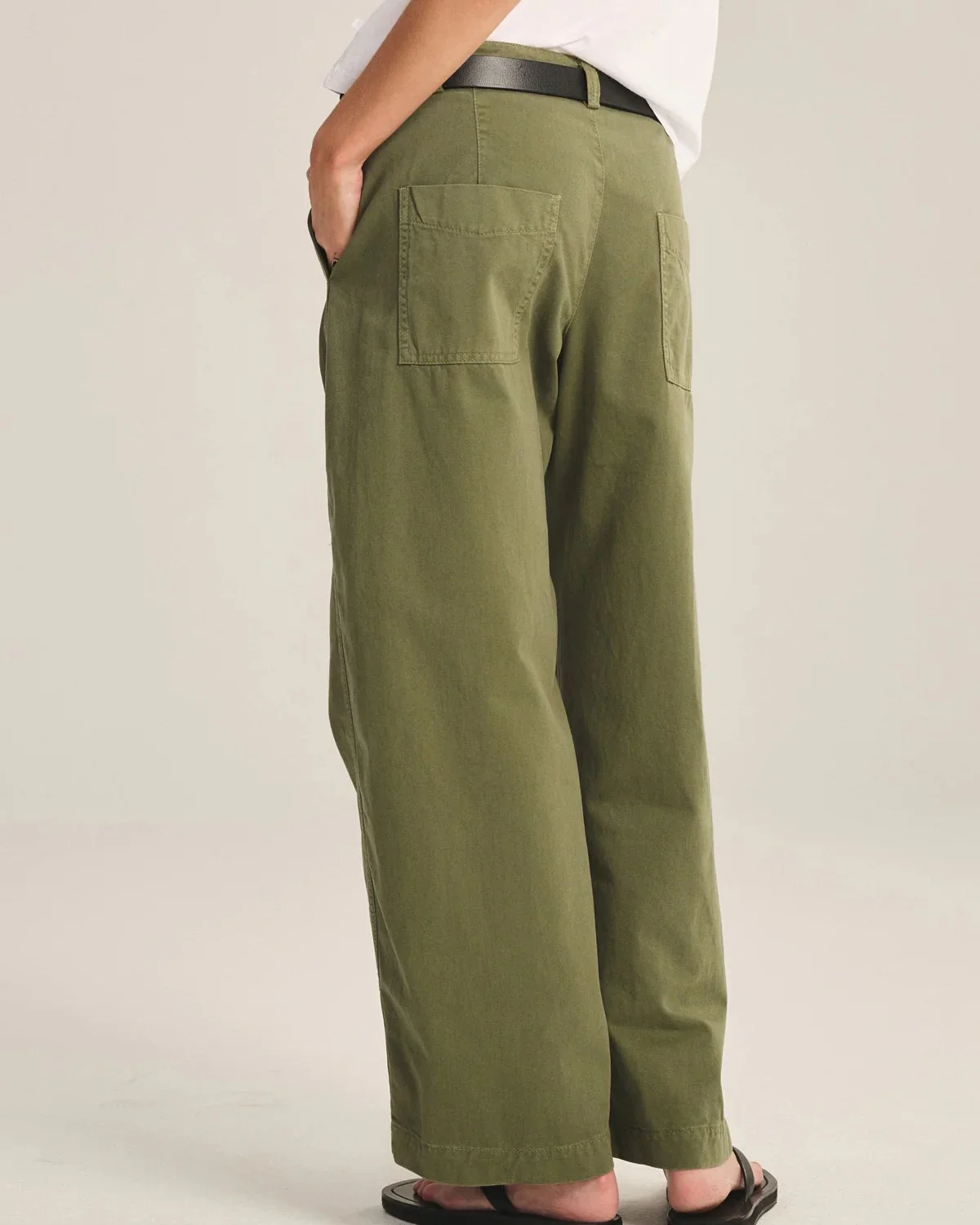 Brylie Sanded Twill Pant (Axe) - Image 3