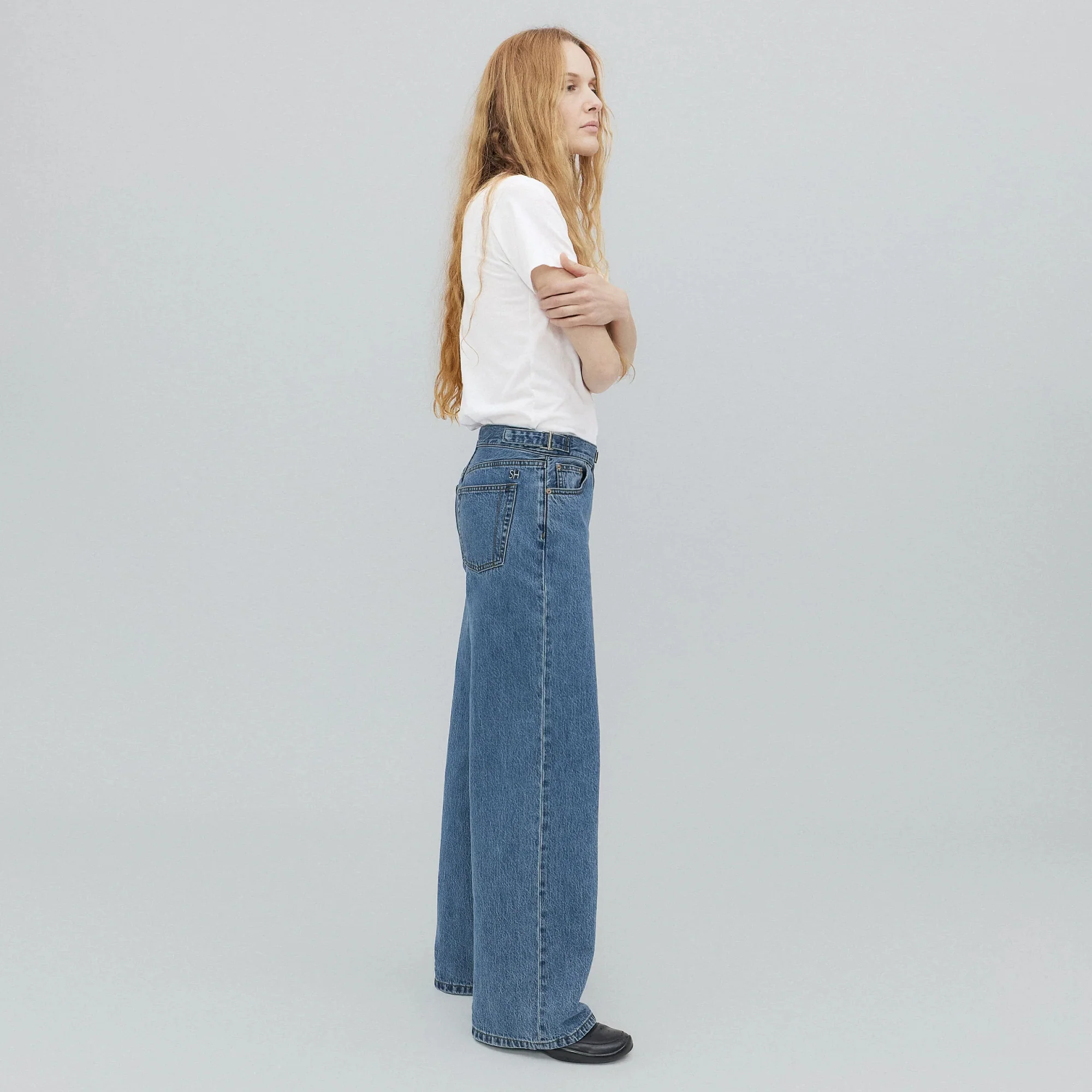 Buckle Jeans (Classic Blue) - Image 2