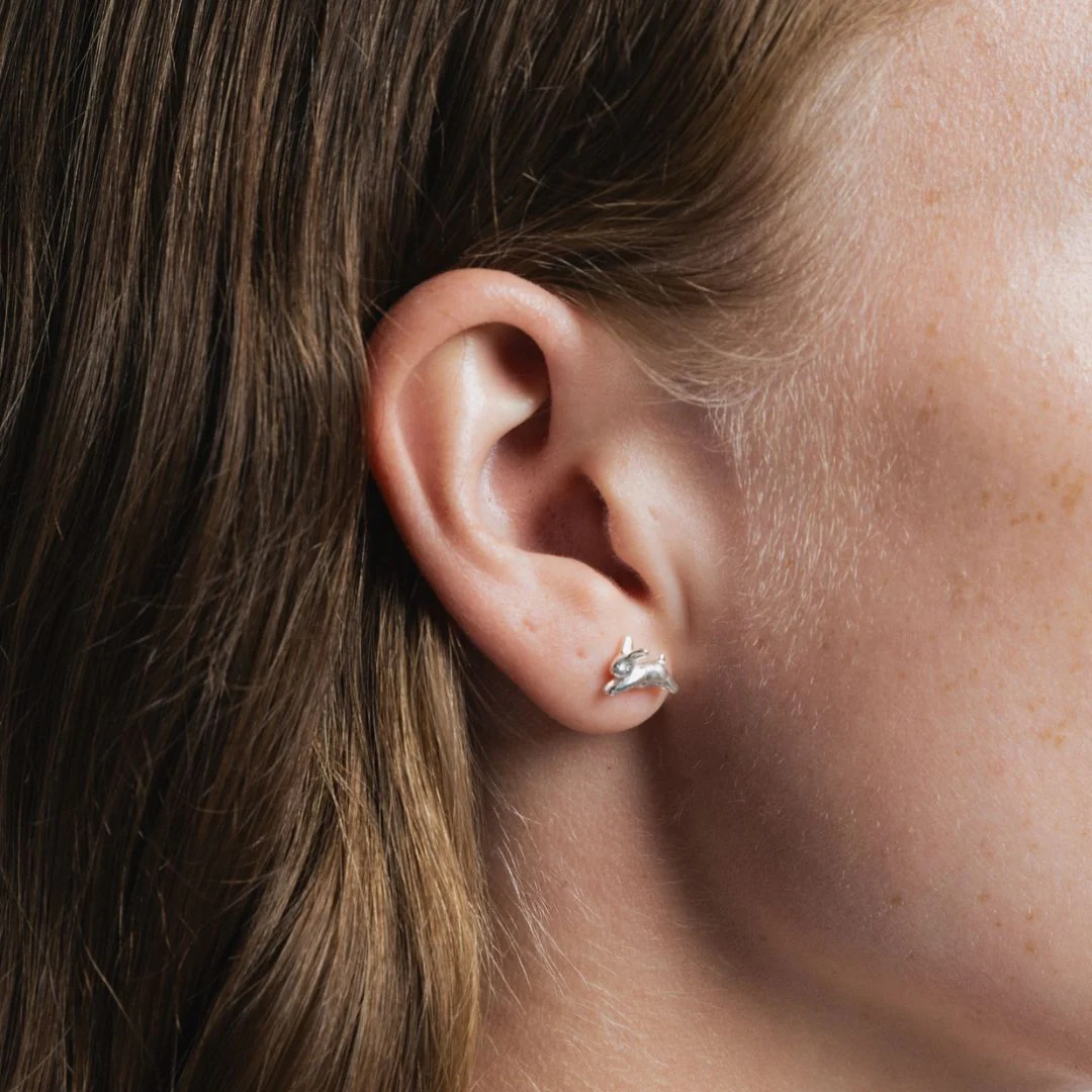 Bunny Stud Earrings - Image 4