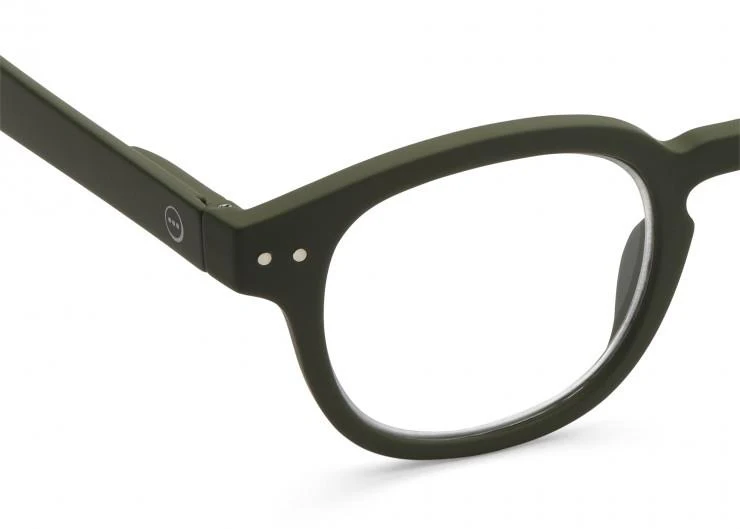 #C Reading Glasses (Kaki Green) - Image 3