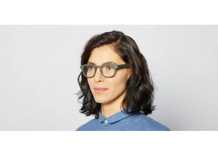 #C Reading Glasses (Kaki Green) - Image 4