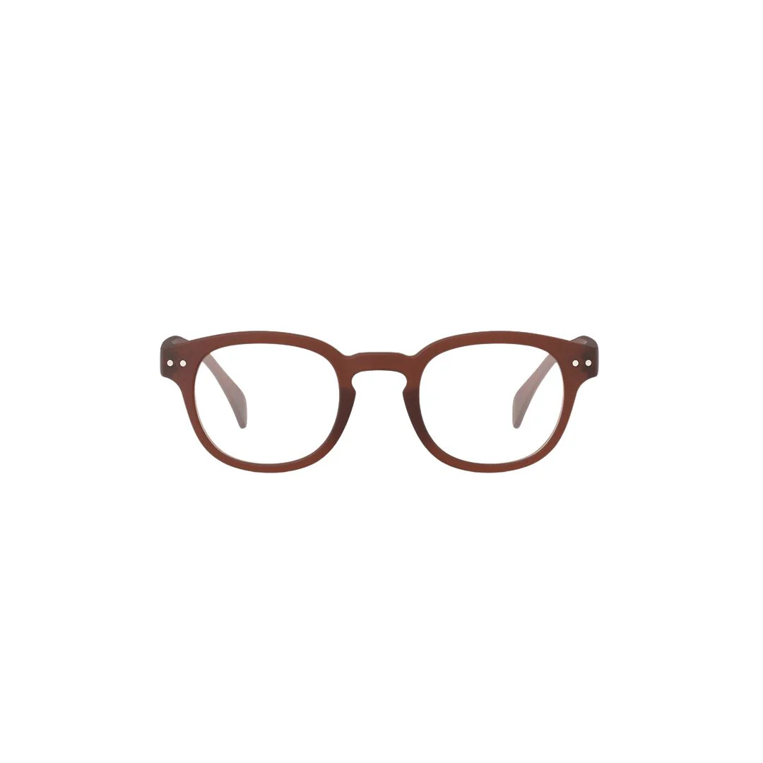 #C Reading Glasses (Mahogany)