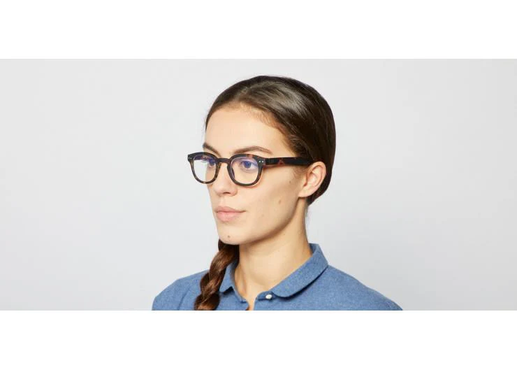 #C Screen Reading Glasses (Tortoise) - Image 4