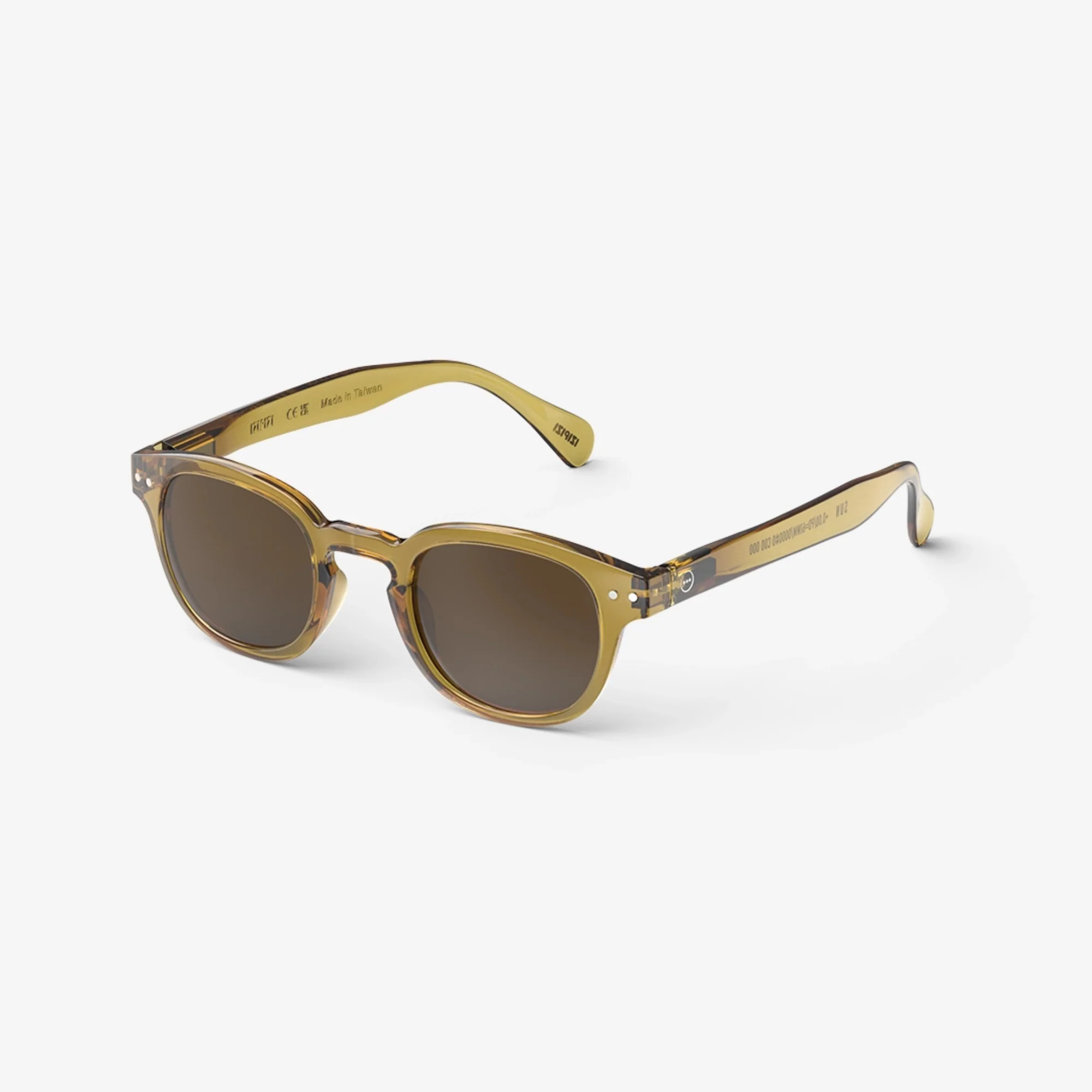 #C Sunglasses (Golden Green) - Image 2
