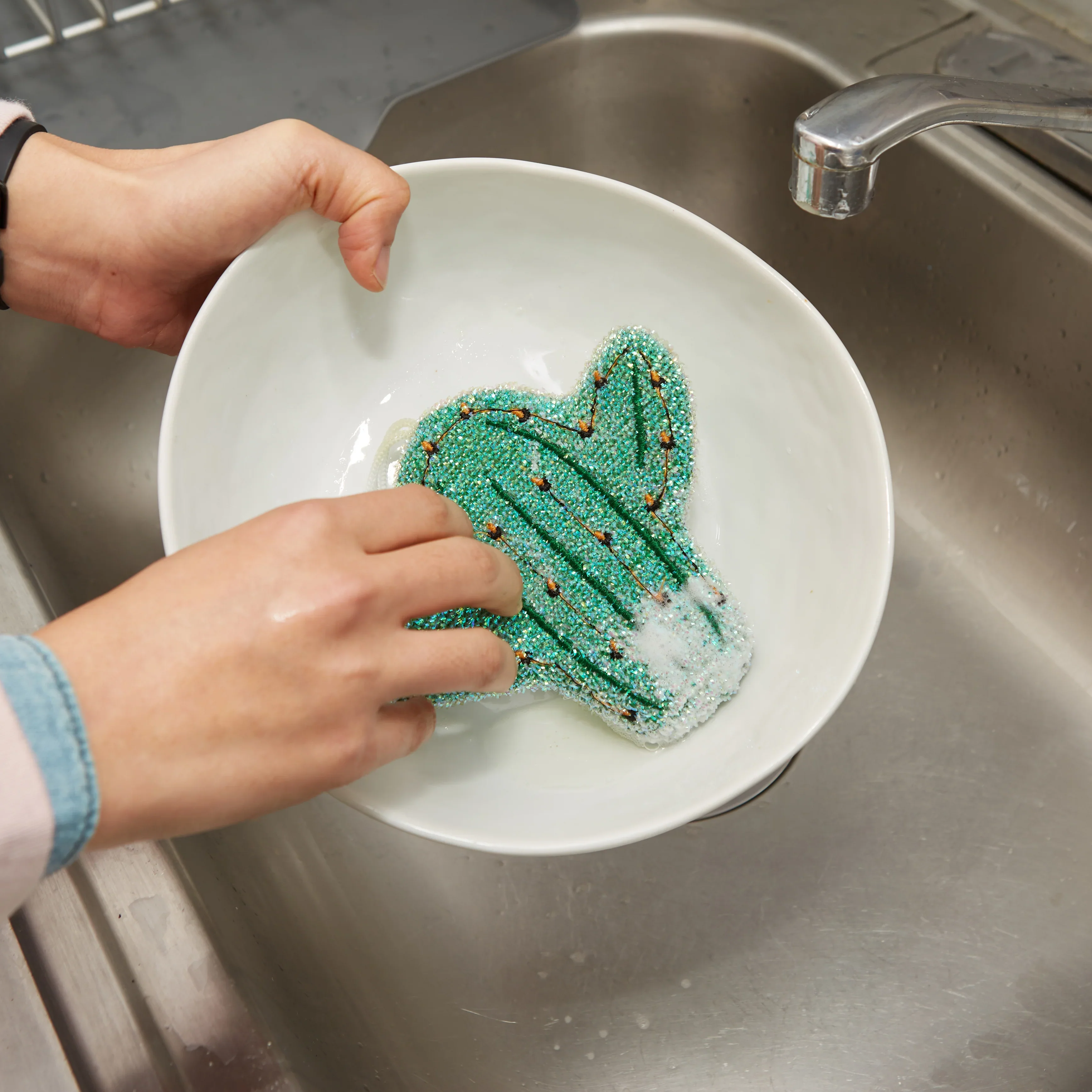 Cactus Scrub Sponge - Image 2