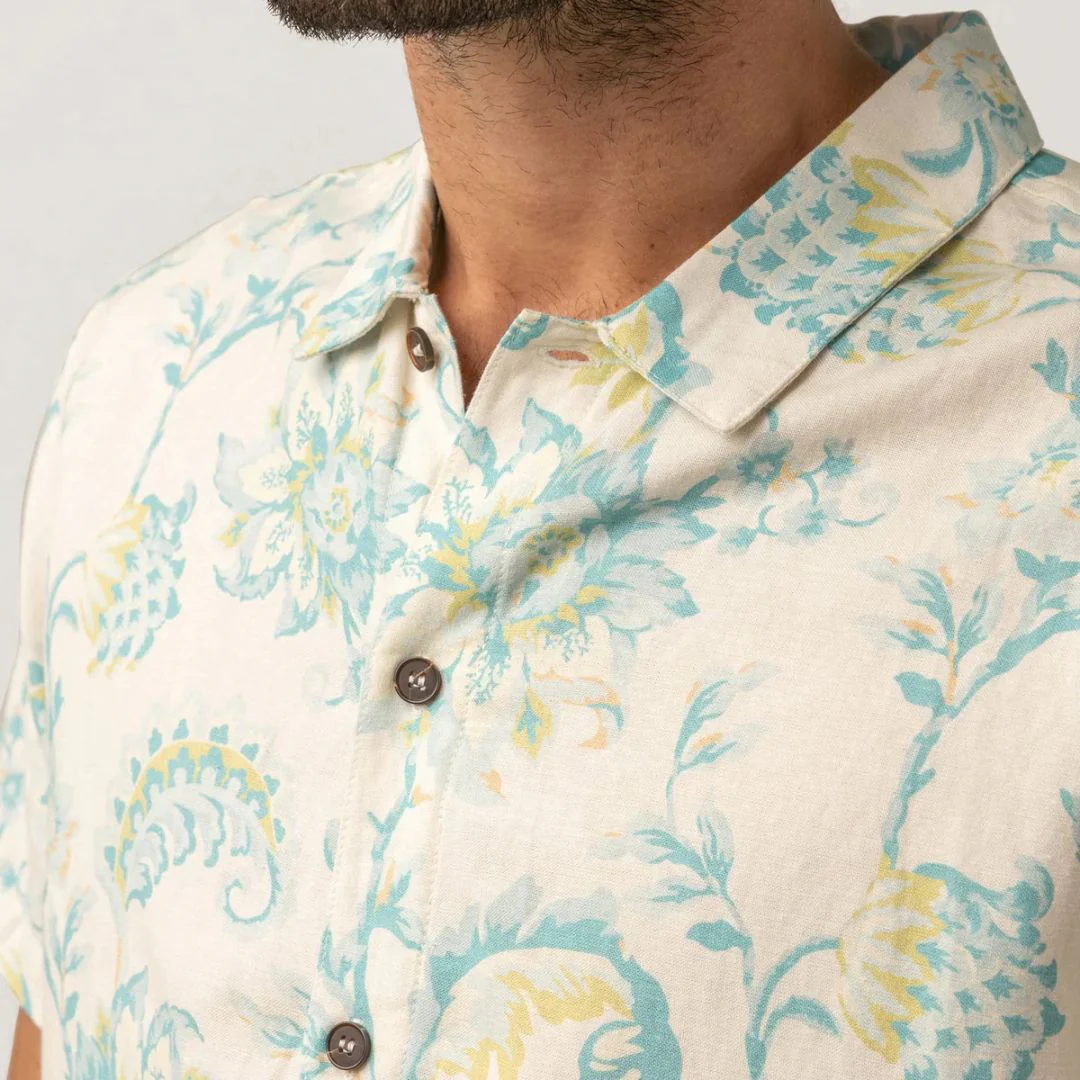 Cairo Paisley T-Shirt (Natural) - Image 3