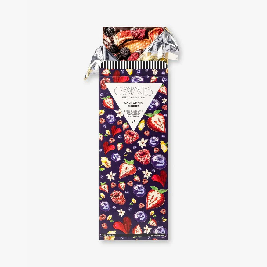 California Berries Dark Chocolate Bar