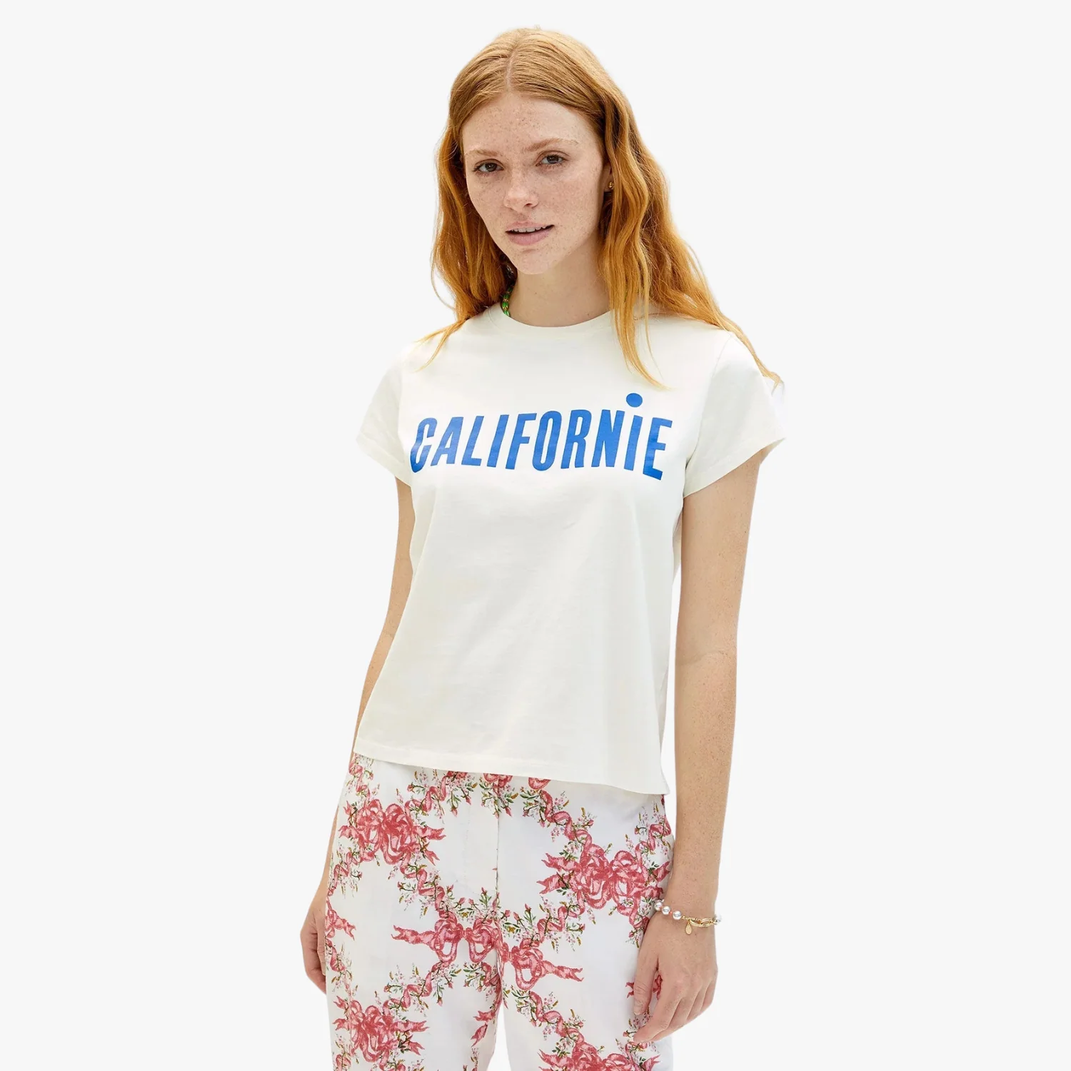 "Californie" Classic Tee (Cream)