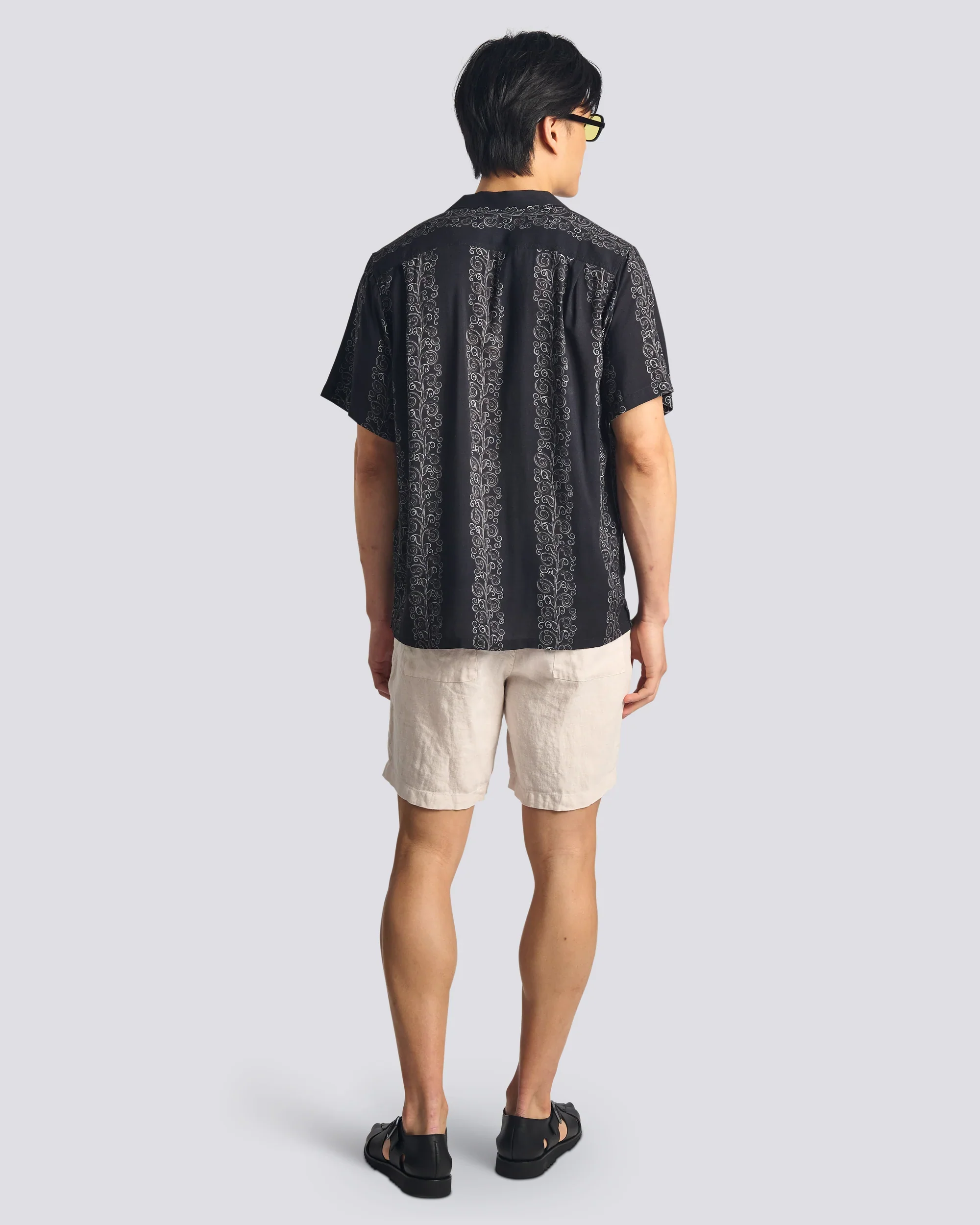 Camp Shirt (Black Fiesta) - Image 4