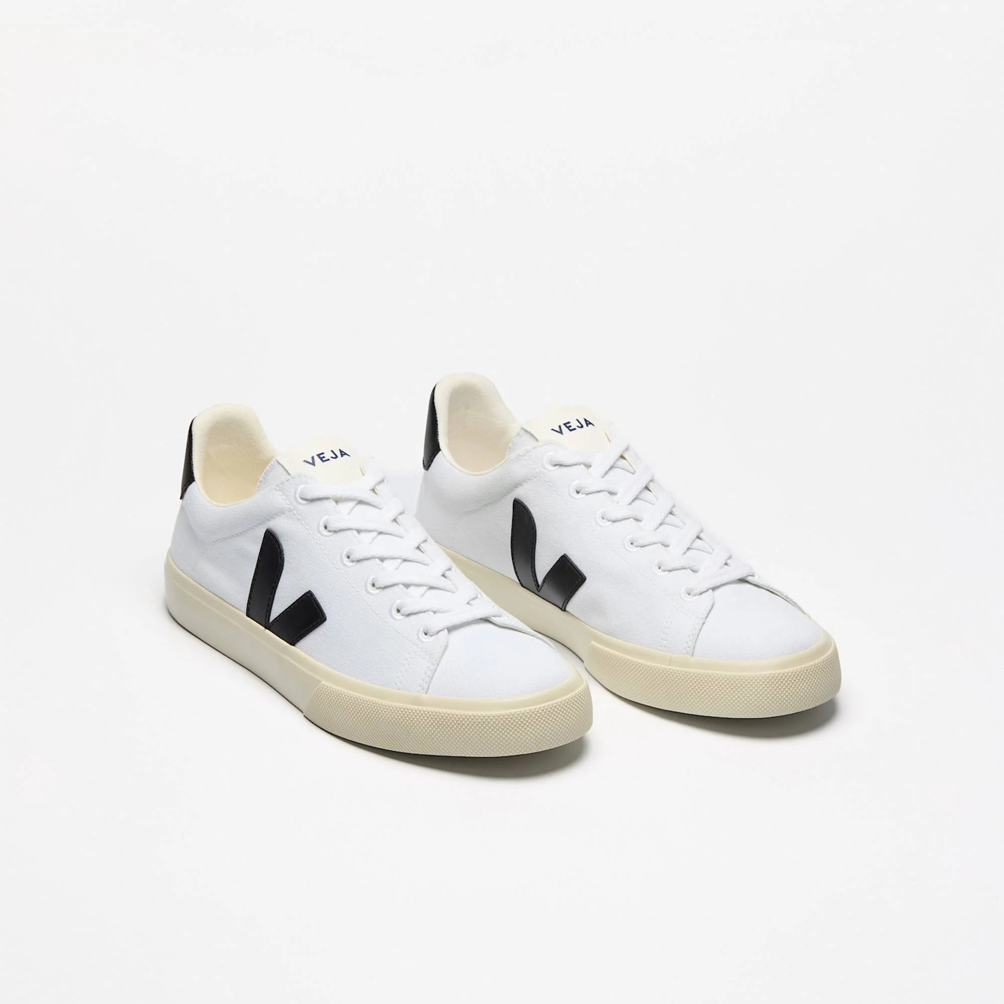 Campo Canvas Sneaker (White + Black) - Image 2