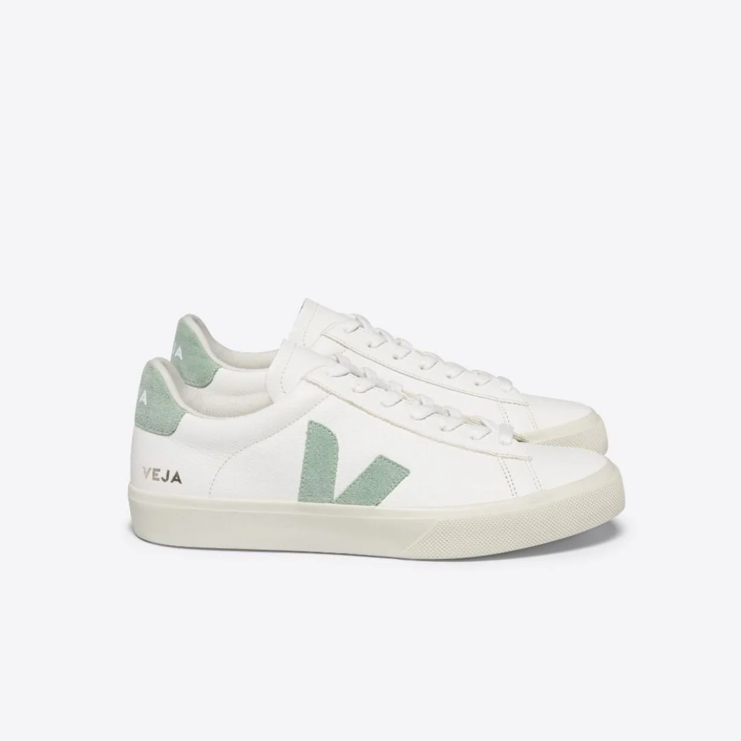 Campo Chromefree Sneaker (White + Matcha)