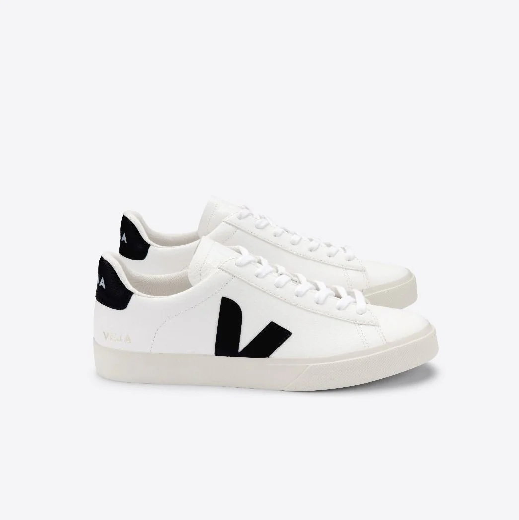 Campo Chromefree Sneaker (White + Black)
