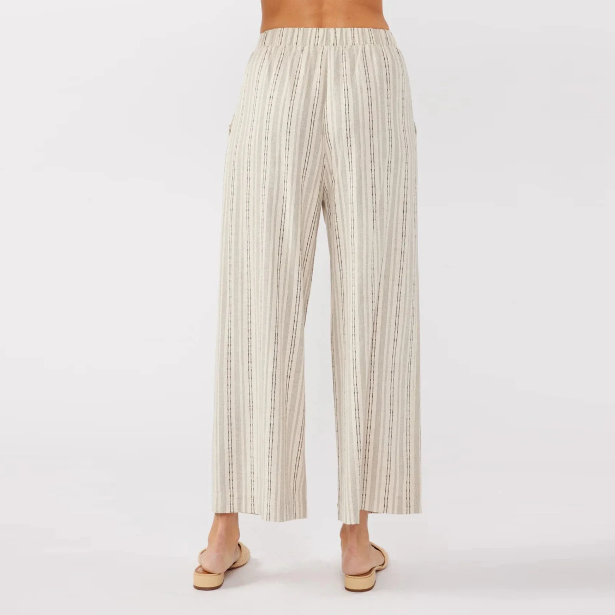 Carefree Escape Striped Pant (Natural + Black) - Image 3