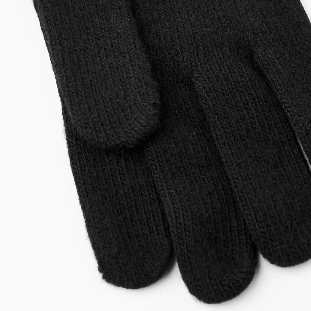 Cashmere Gloves 8 BT (Black) - Image 3