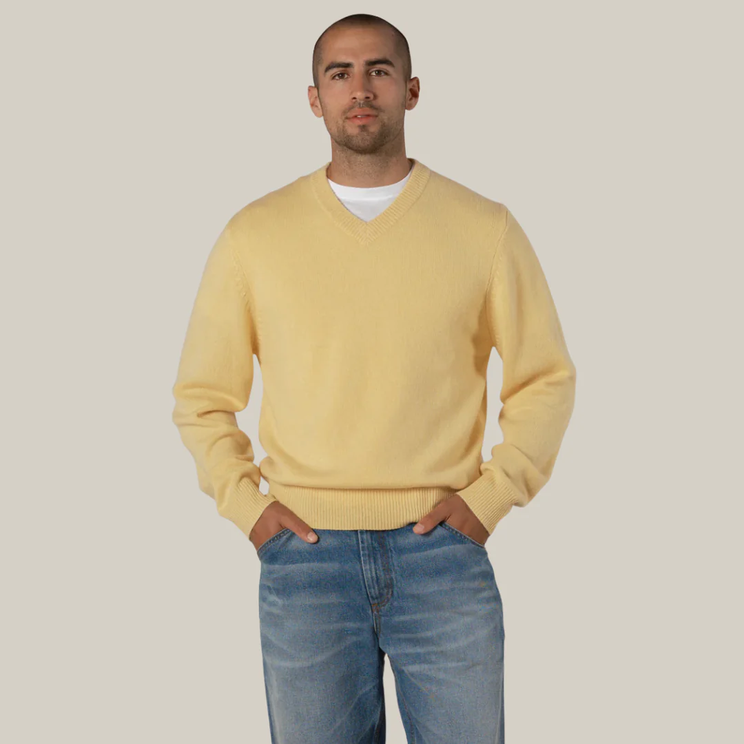 Cashmere V-Neck Sweater