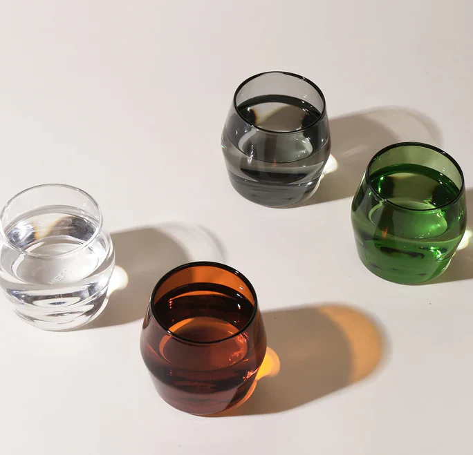 Century 6oz Glasses Set (Amber) - Image 2