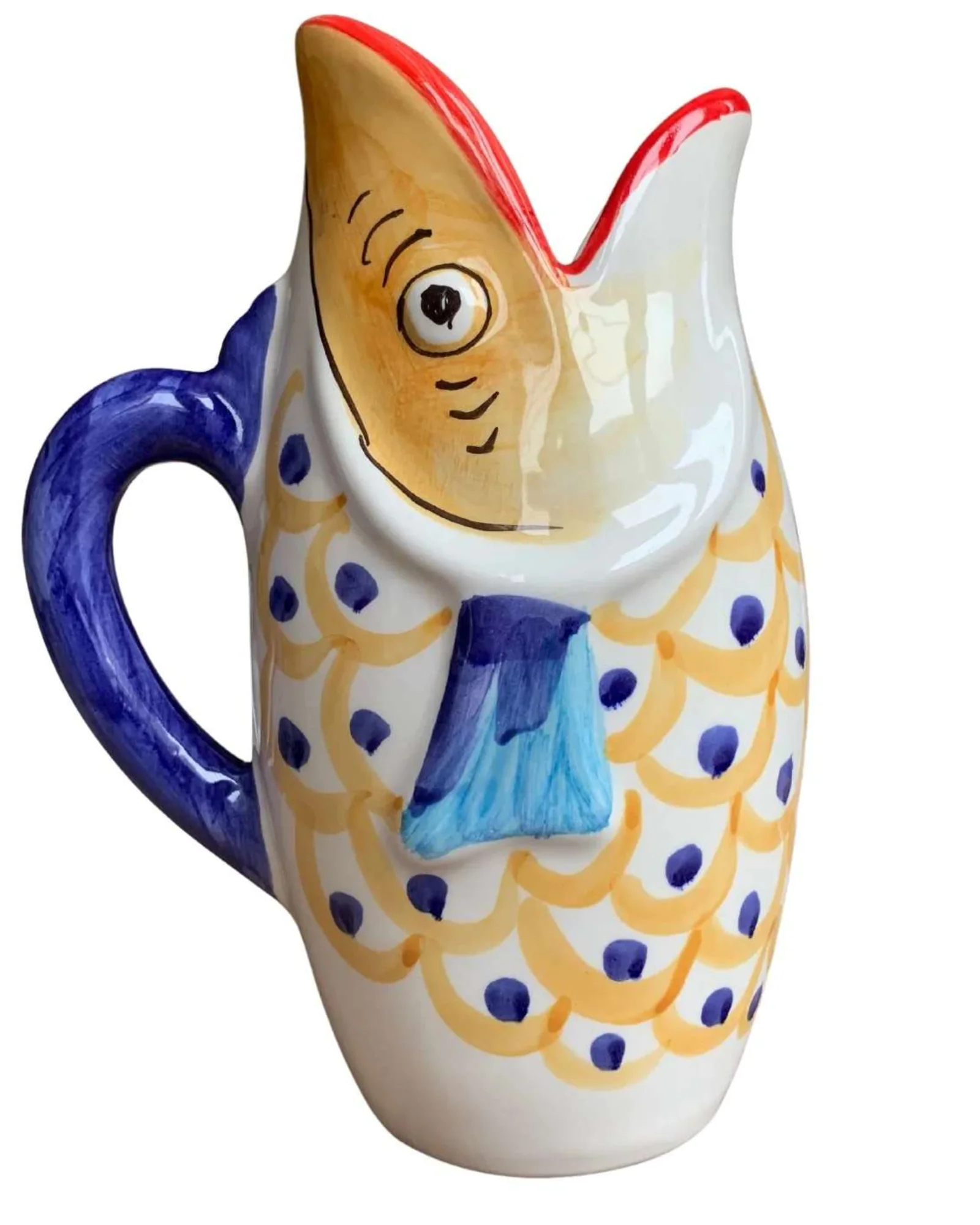 Ceramic Fish Pitcher
