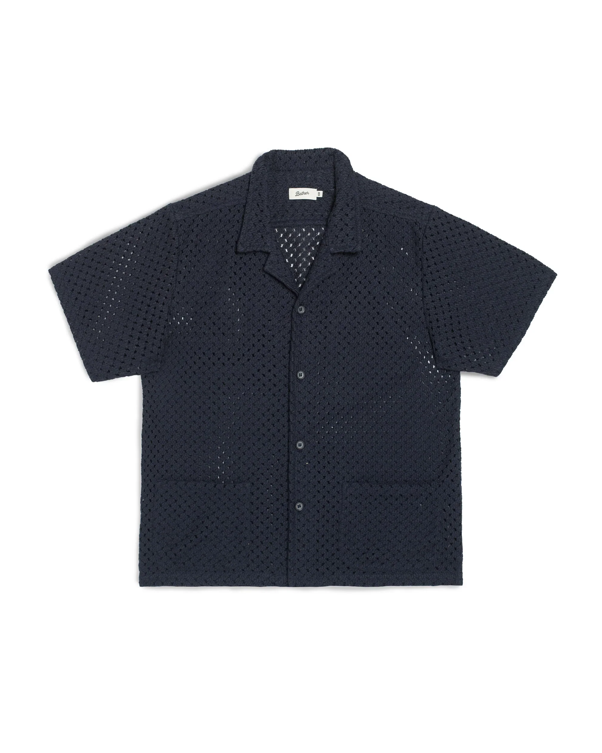 Cetacean Mesh Traveler Shirt (Navy)