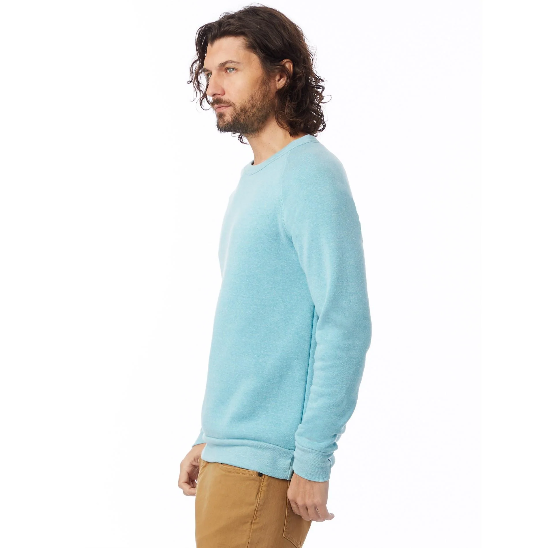 Champ Fleece Sweatshirt (Aqua) - Image 2