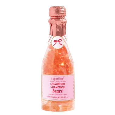 Strawberry Champagne Bears (Celebration Bottle)
