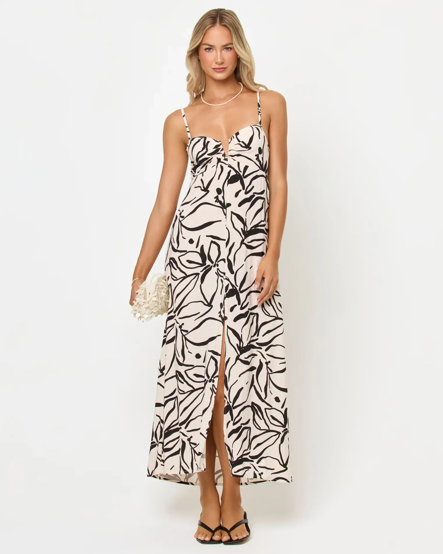 Chara Maxi Dress (Heavy Petal)