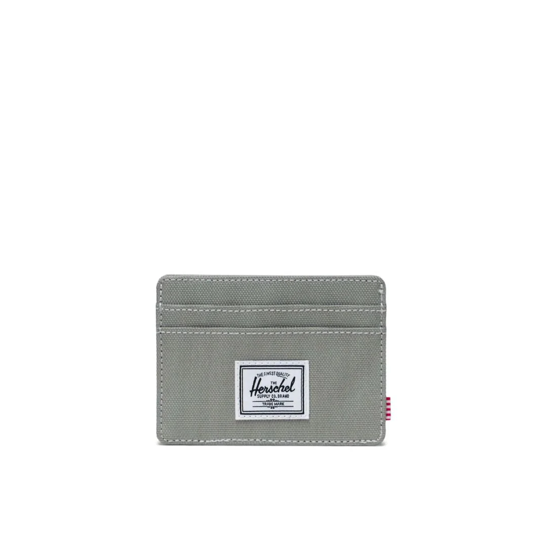 Charlie Wallet (Seagrass + White Stitch)