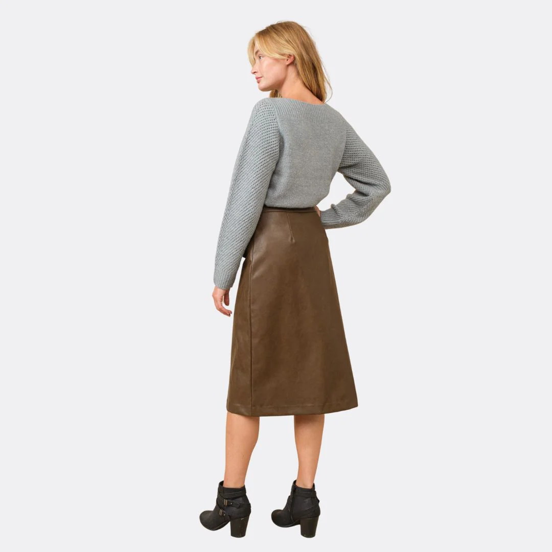 Charlotte Skirt (Brown) - Image 2