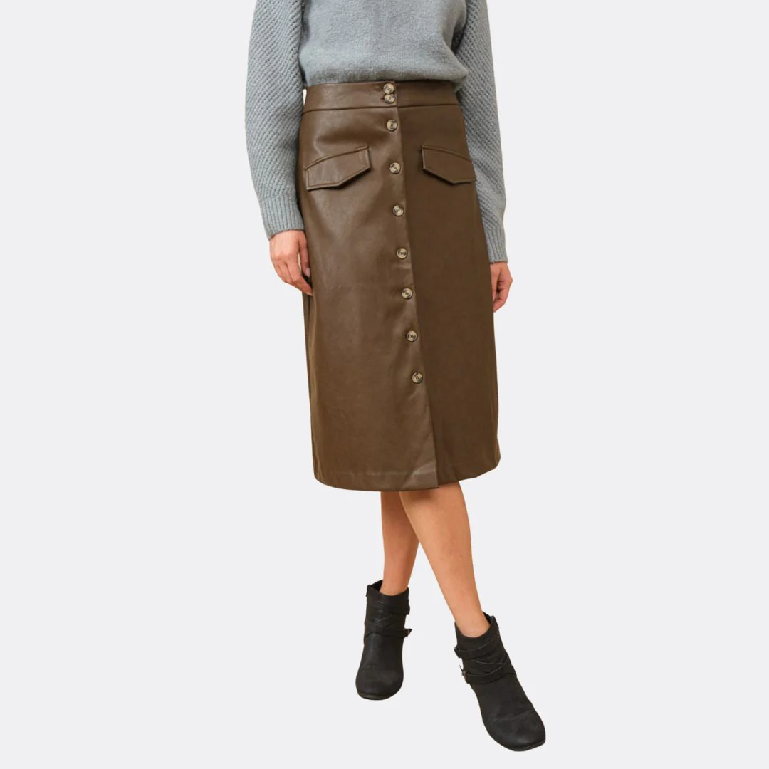 Charlotte Skirt (Brown) - Image 3
