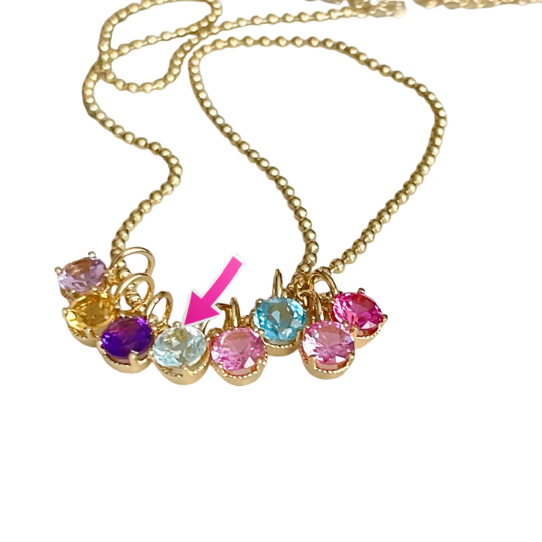 Gemstone Chaton Charms - Image 2