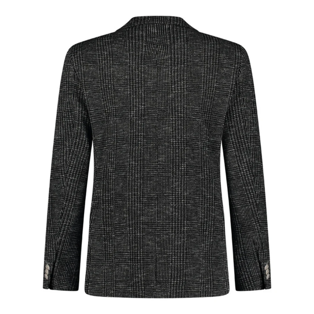 Check Blazer (Black) - Image 3