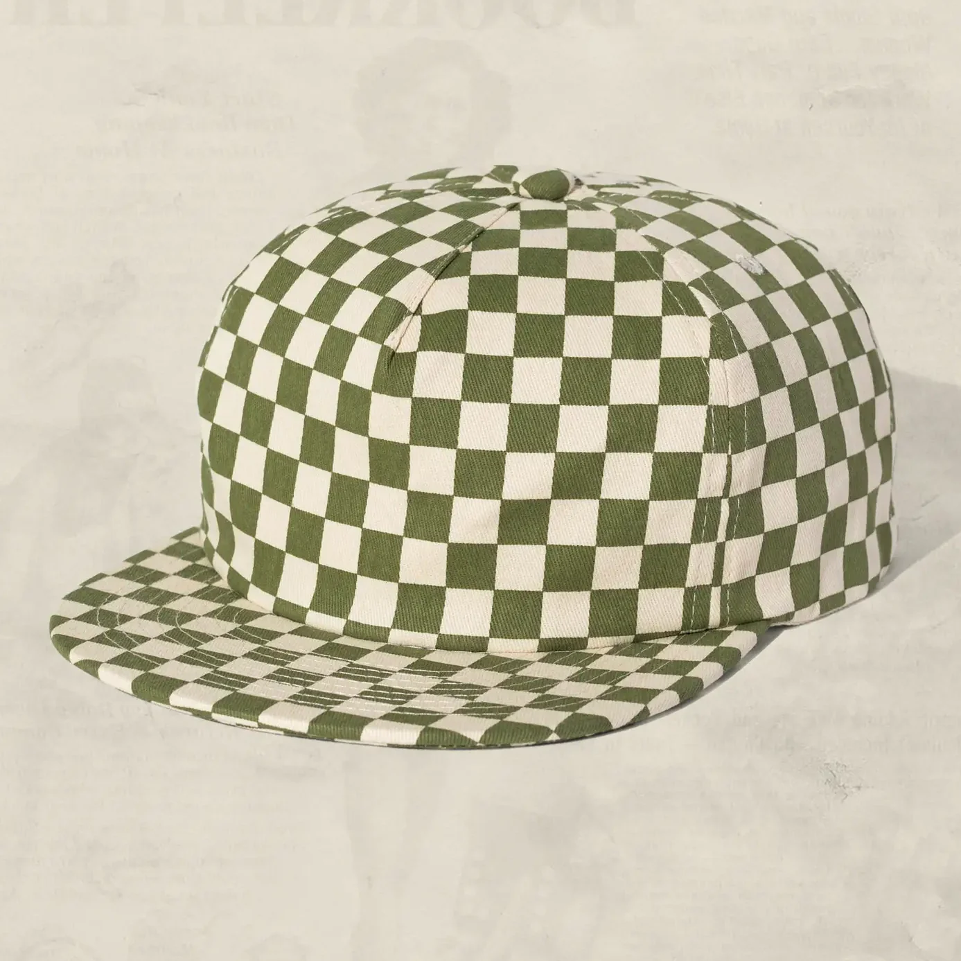 Checkerboard Field Trip Hat (Cactus)