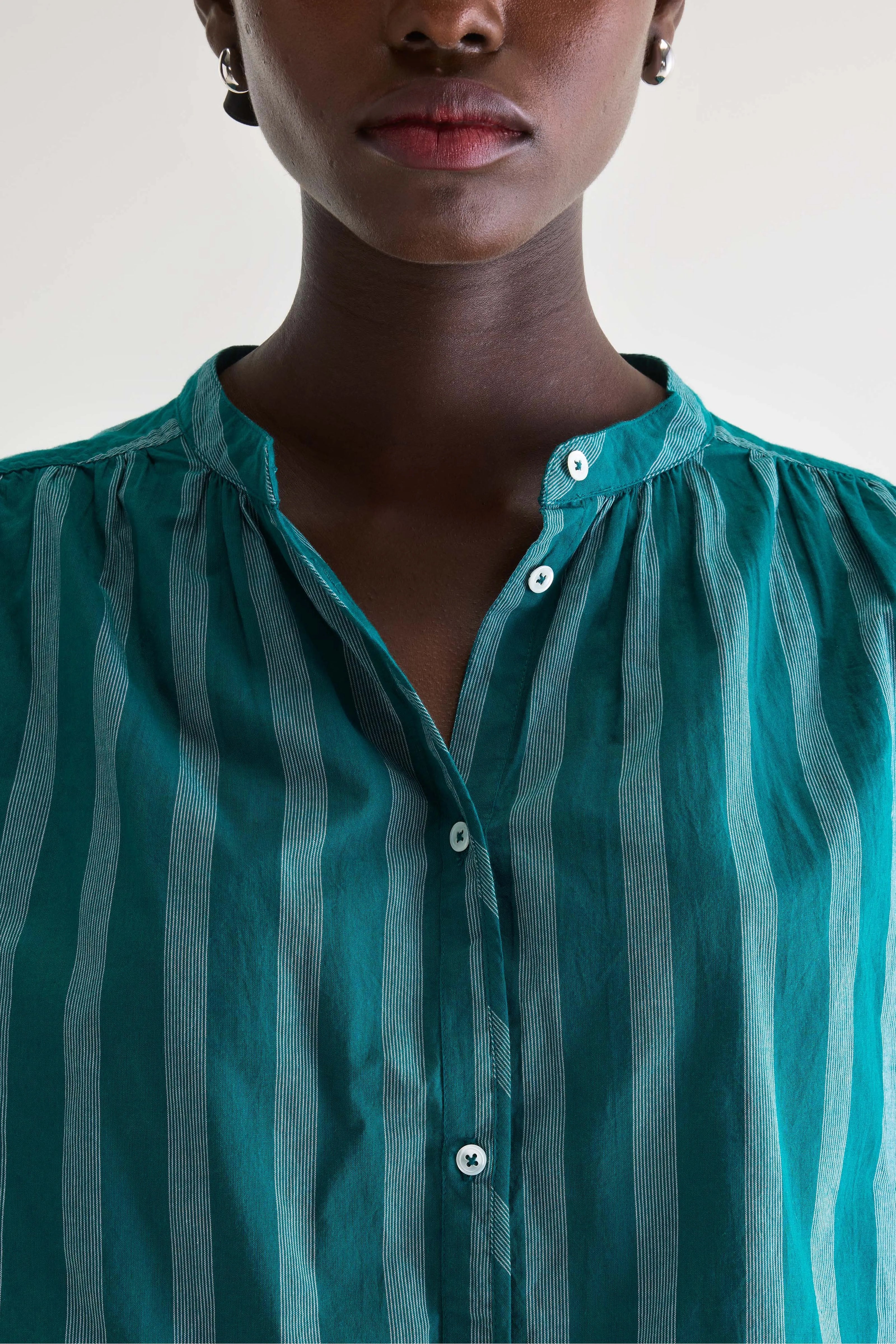 Cherry Striped Blouse (Stripe A) - Image 4