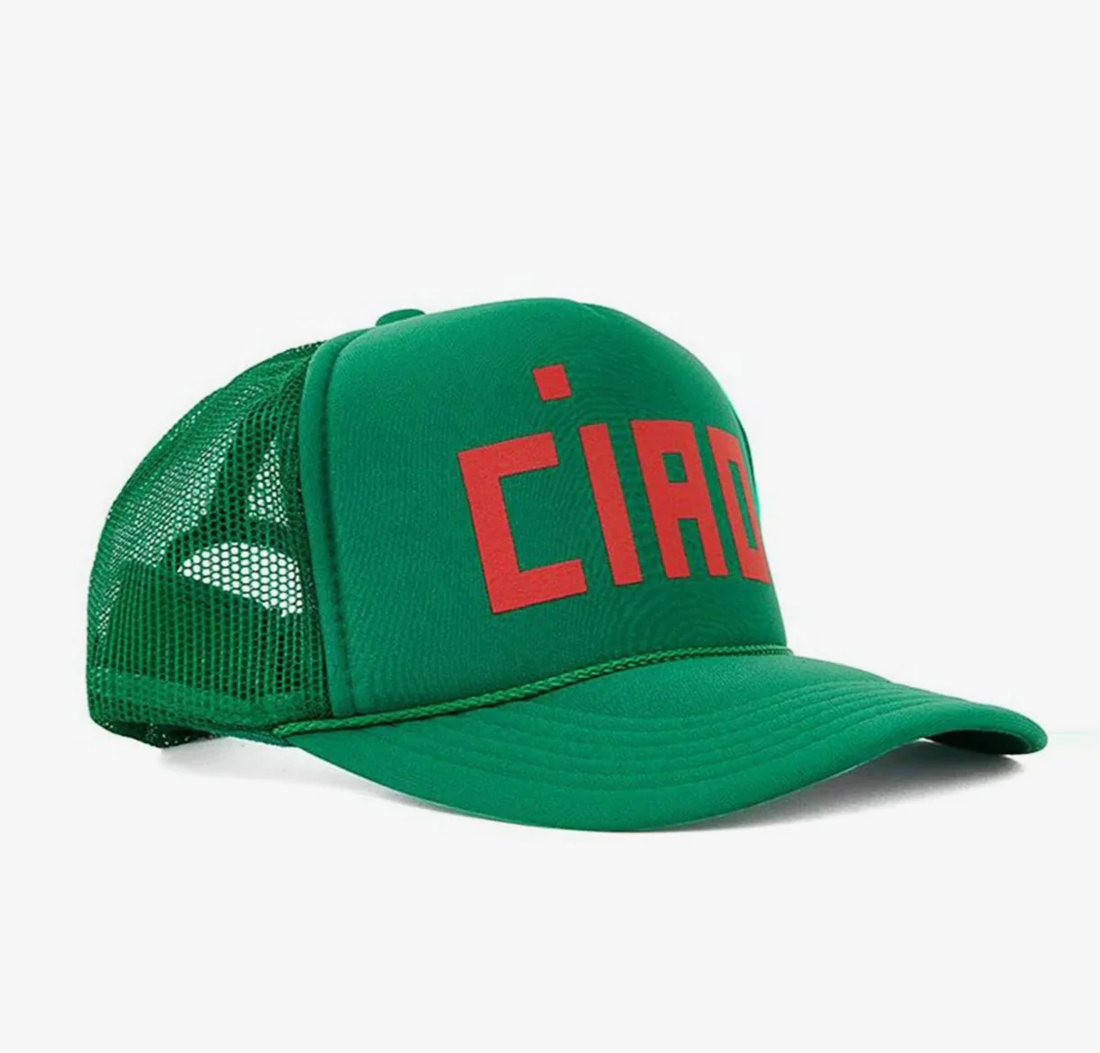 "Ciao" Trucker Hat (Green) - Image 2