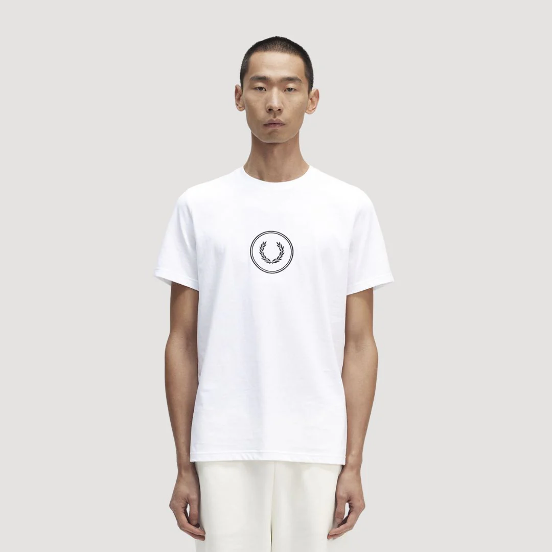 Circle Branding T-Shirt (White) - Image 2