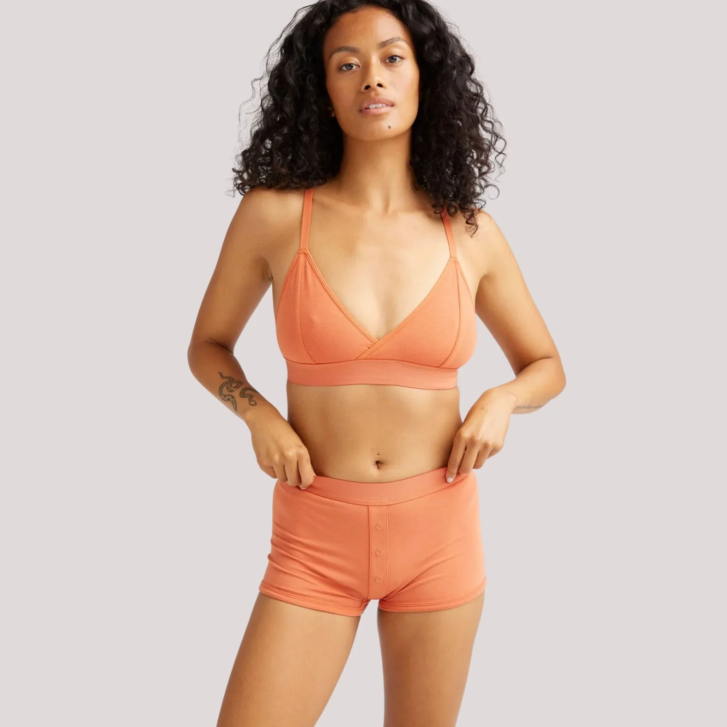 Classic Bralette (Autumn Leaves)